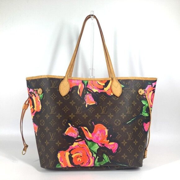 LOUIS VUITTON M48613 Monogram Rose Neverfull MM Shoulder Bag Tote Bag - Picture 2 of 16